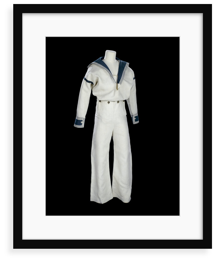 Sailor suit, Royal Naval uniform: pattern 1846 by unknown