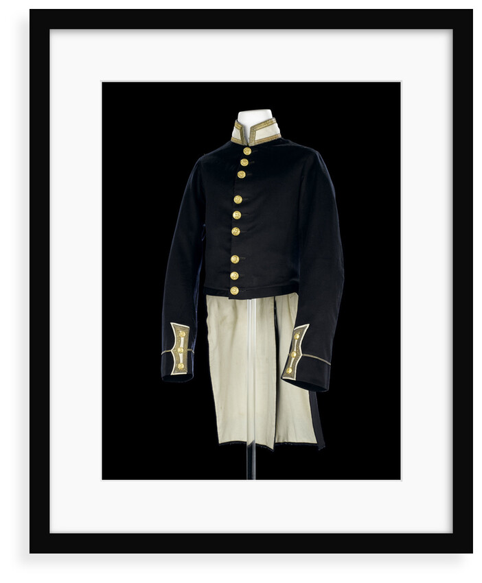 Full dress coat, Royal Naval uniform: pattern 1856 by unknown