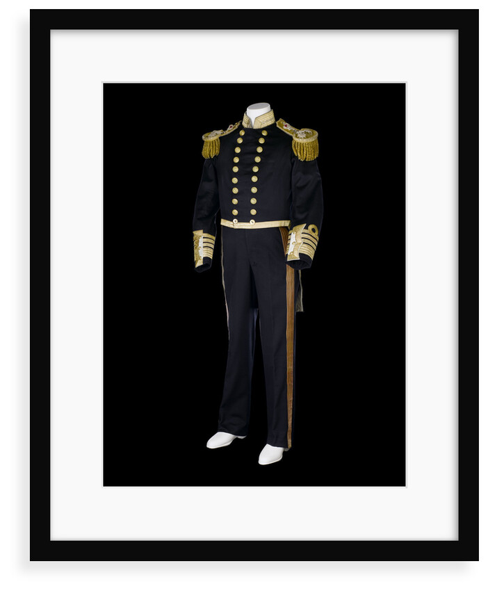 Full dress uniform, Royal Naval uniform: pattern 1856 by Jennens