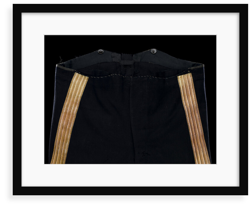 Full dress trousers, Royal Naval uniform: pattern 1856 by Landon & Co.