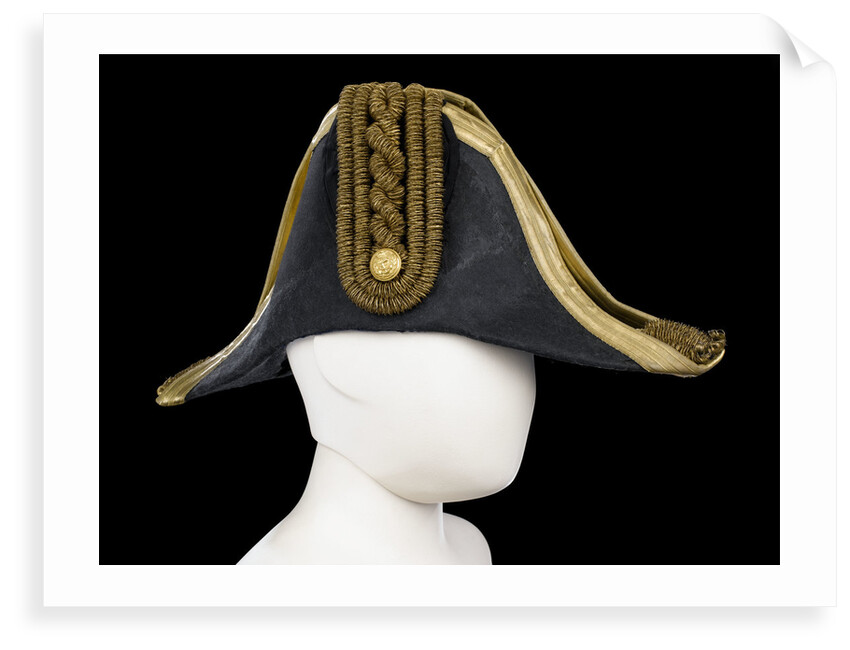 Cocked hat, Royal Naval uniform: pattern 1843-1879 by Christy's