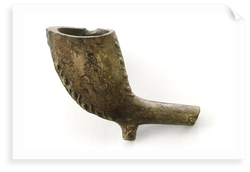 Clay pipe fragment by unknown