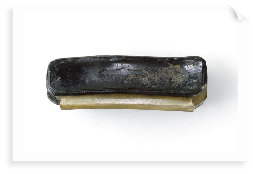 Pocket comb by unknown