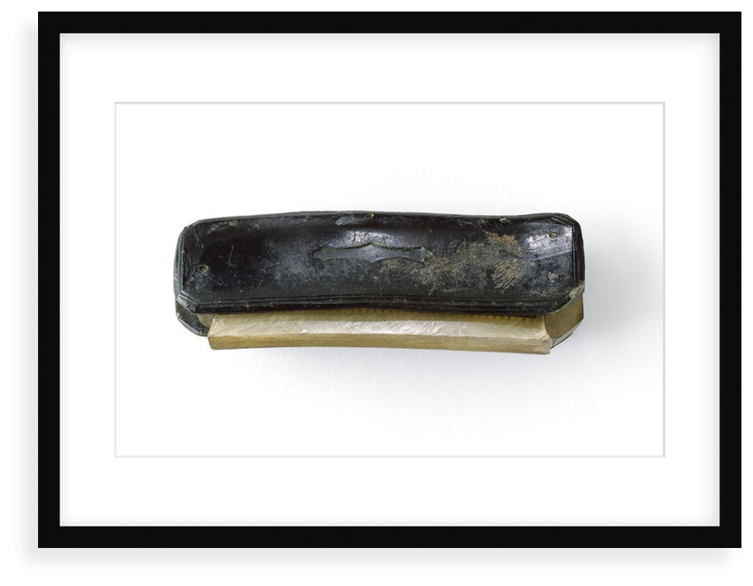 Pocket comb by unknown