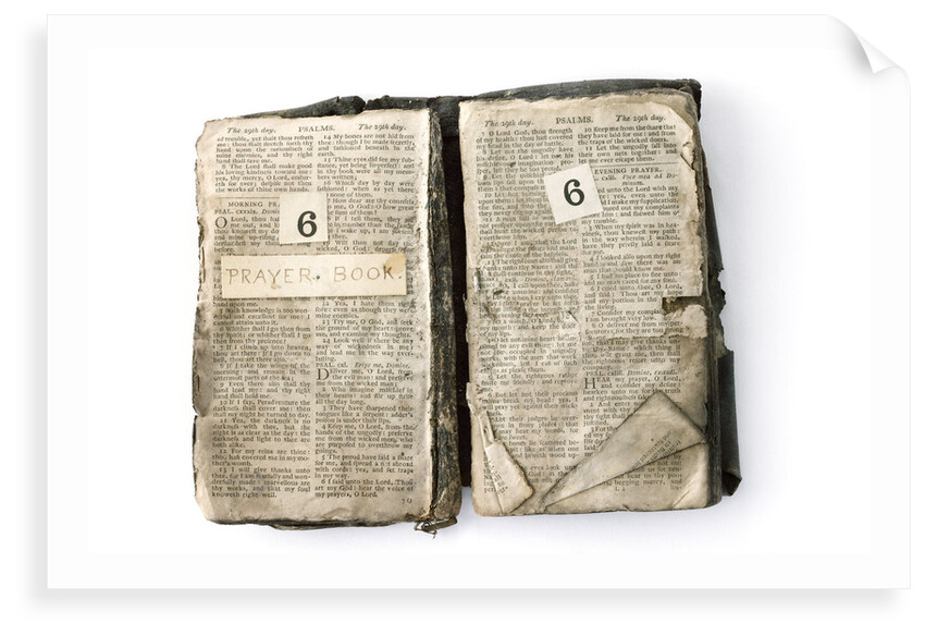 Prayer book - double page spread by unknown