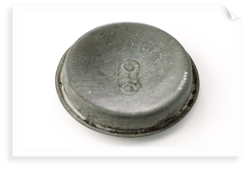 Powder case lid - underside by unknown