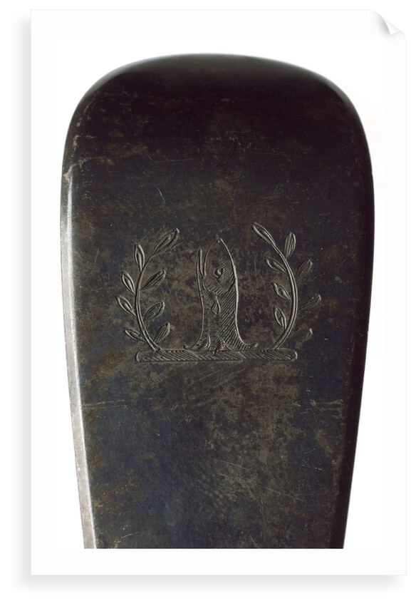 Tablespoon - Franklin crest by George Adams