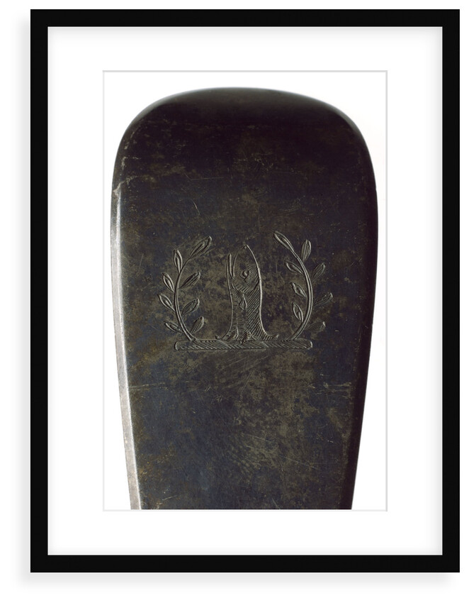 Tablespoon - Franklin crest by George Adams