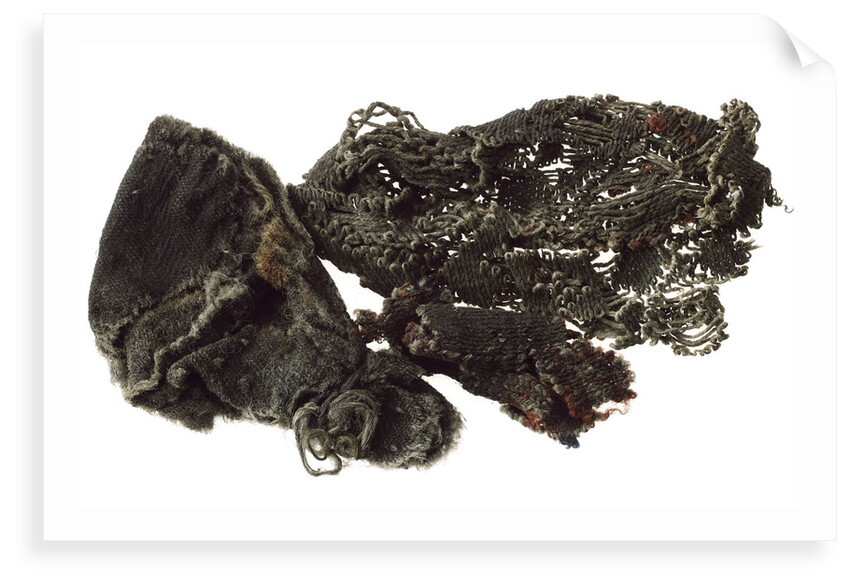 Glove fragment by unknown