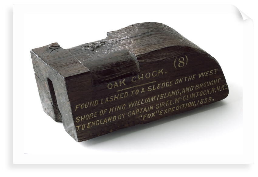Oak chock by unknown