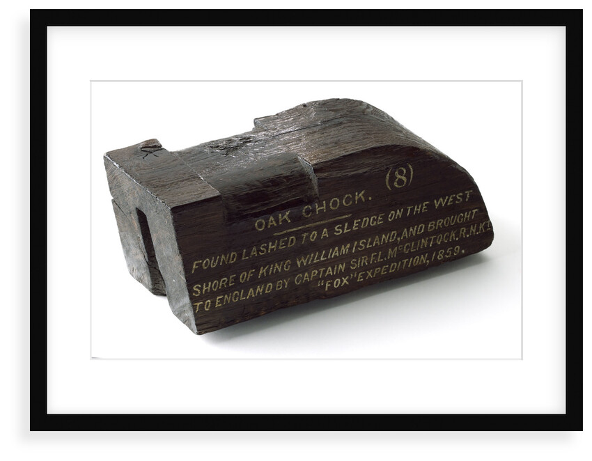 Oak chock by unknown