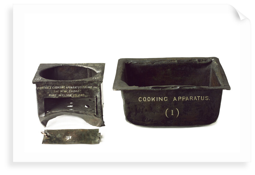 Stove, in pieces by unknown