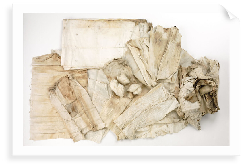 Bandages from medicine chest by unknown