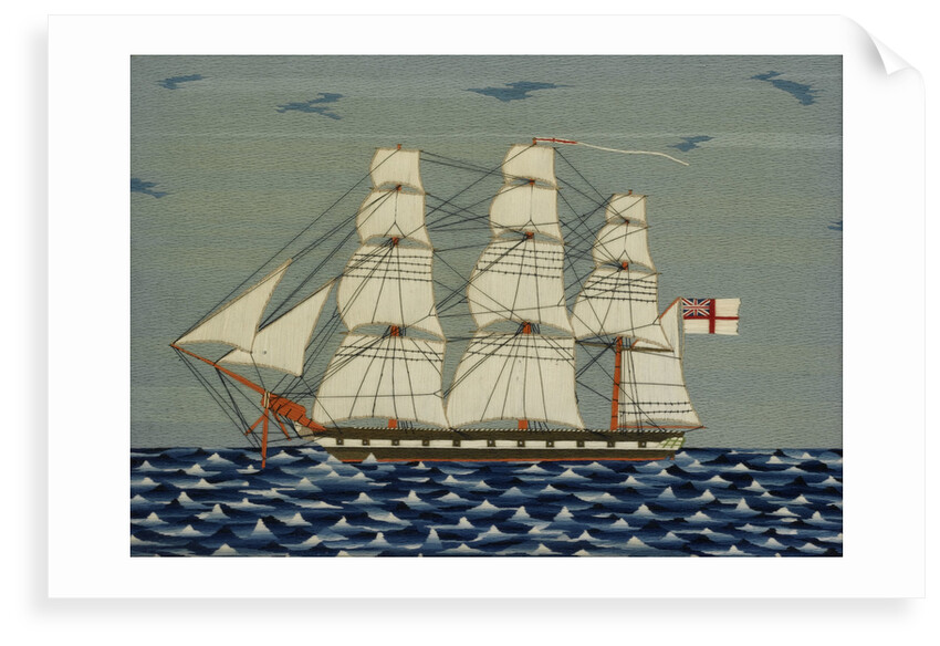 HMS 'Challenger' by David Joseph Mead