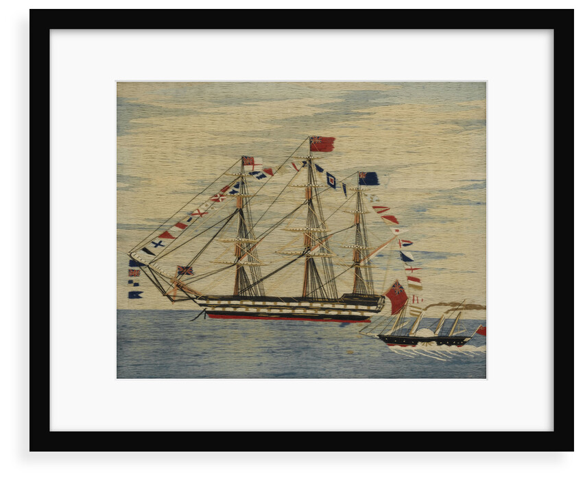 Woolwork picture by Charles Weeden