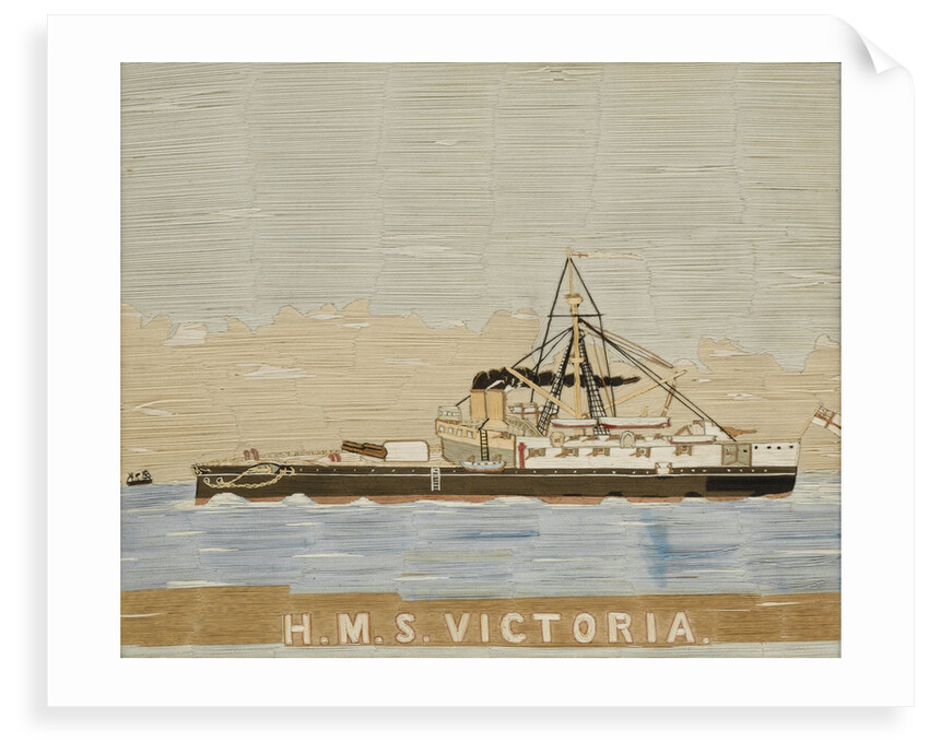 HMS 'Victoria' by unknown