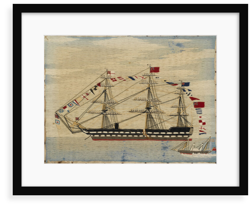 Woolwork picture by Charles Weeden
