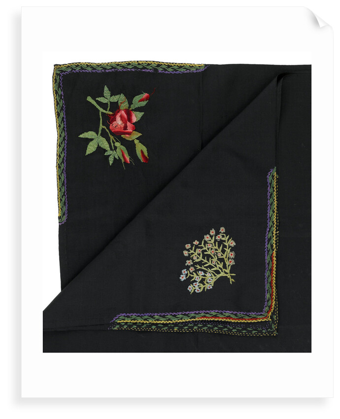 Black sailor's 'silk' or neckerchief by William Harvey