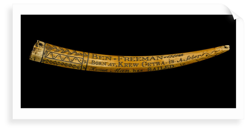 Powder horn by unknown