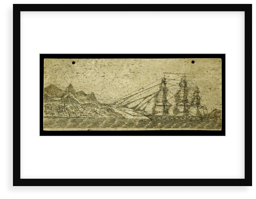 Whalebone panel by Unknown