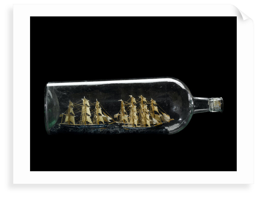 Ship model by unknown