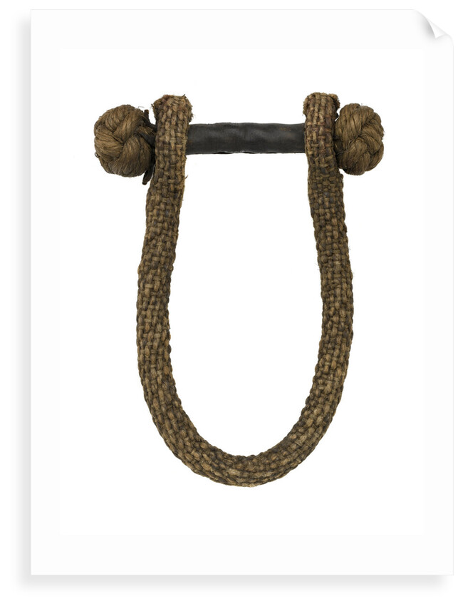 Two sea chest handles or beckets by unknown