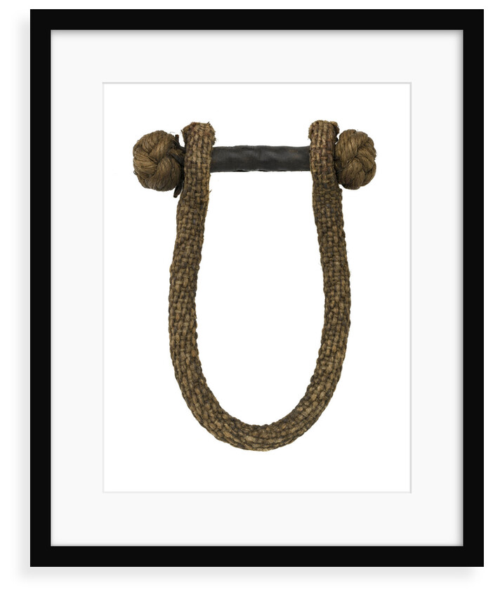 Two sea chest handles or beckets by unknown