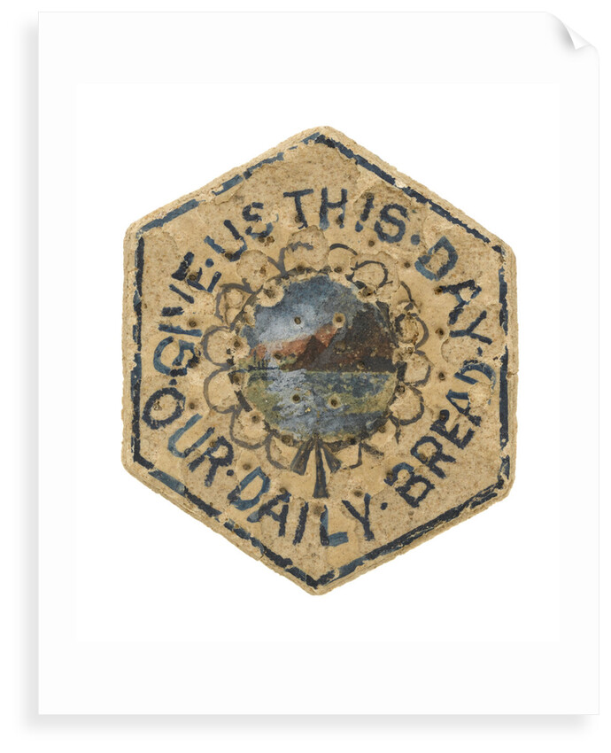 Ship's biscuit by unknown