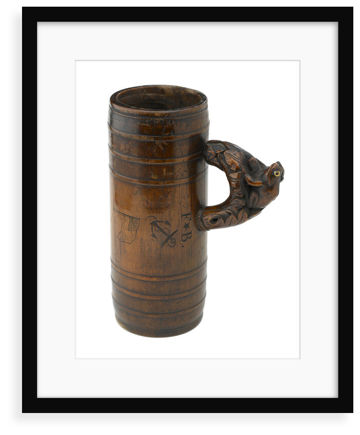 Wooden tankard by Unknown