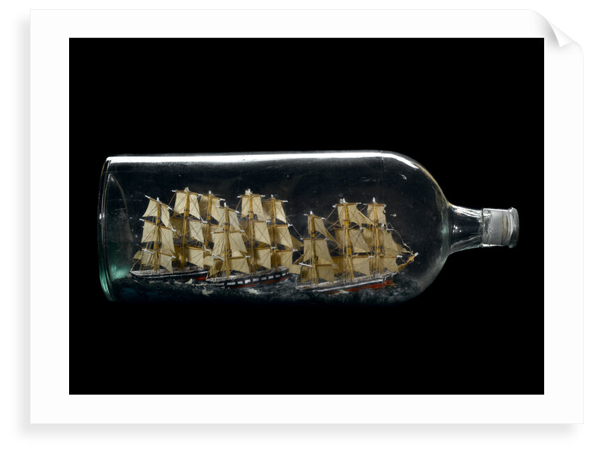 Ship model by unknown