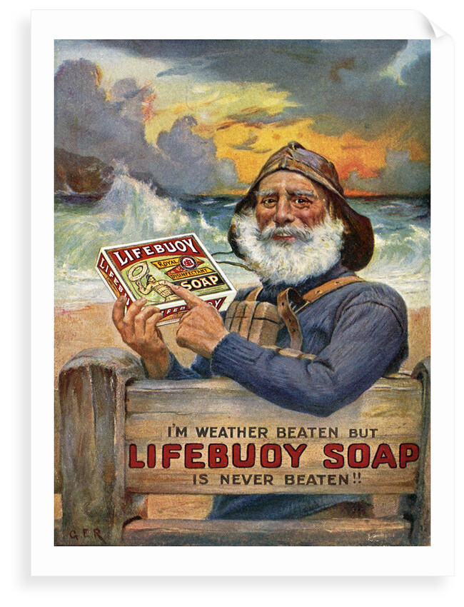 'Lifebouy Soap' advertisment leaflet by unknown