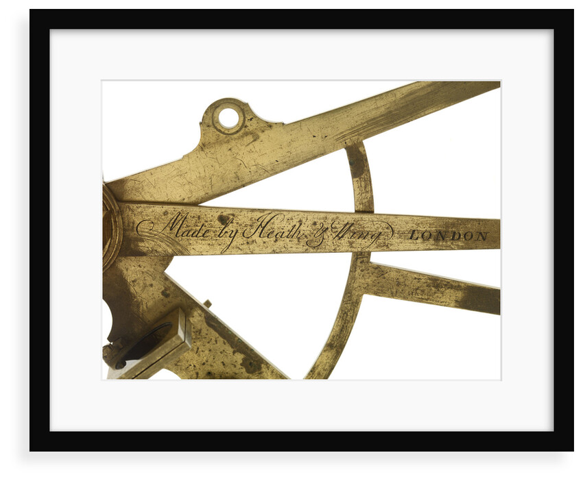 Sextant made by Heath & Wing of London, 1765 by Heath & Wing
