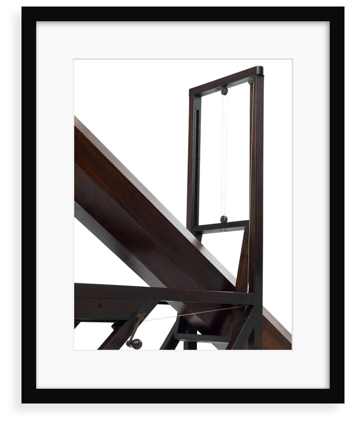 7-foot Newtonian (reflector) telescope, detail by William Herschel