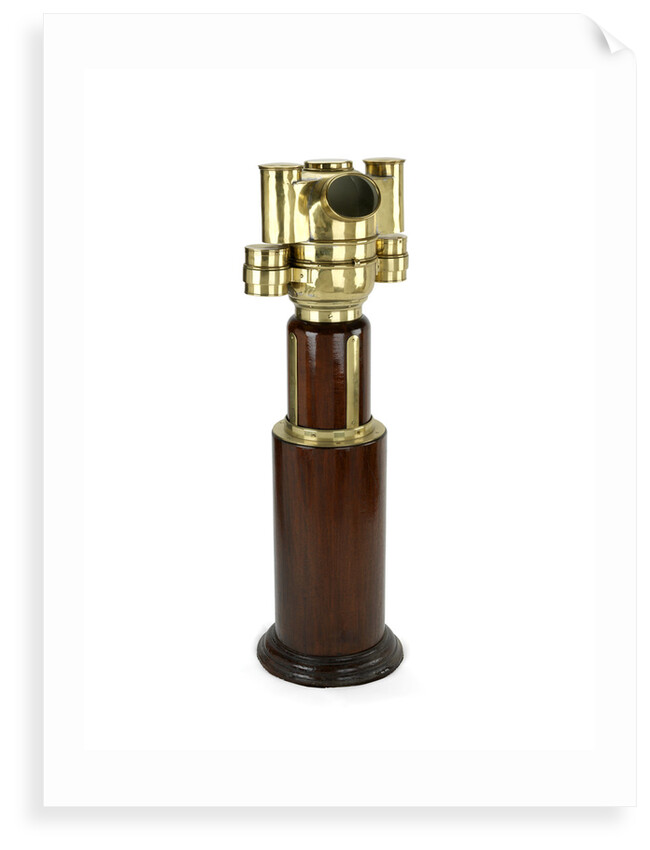 Liquid compass and binnacle by Henry Hughes & Son