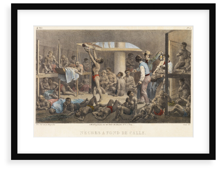 Negres a fond de Calle by Johann Moritz Rugendas