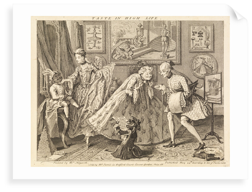 Taste in High Life by William Hogarth
