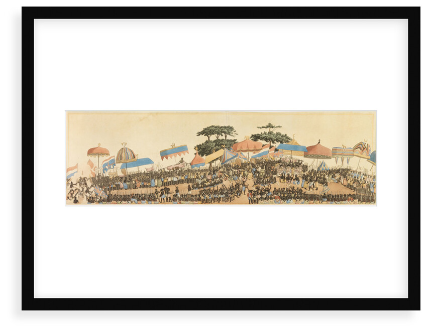 The first day of the Yam Custom by Robert Havell & Son