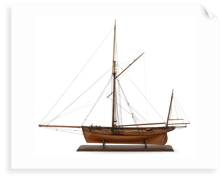 A two masted sailing vessel 'Dandy' (circa 1825) by unknown