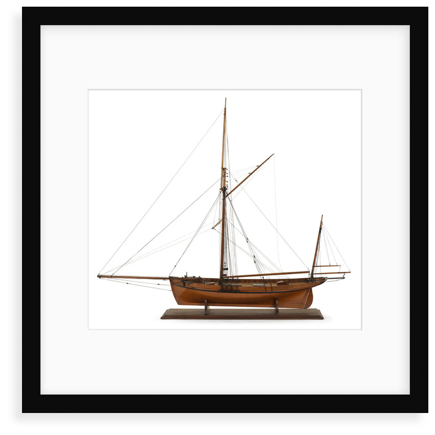 A two masted sailing vessel 'Dandy' (circa 1825) by unknown