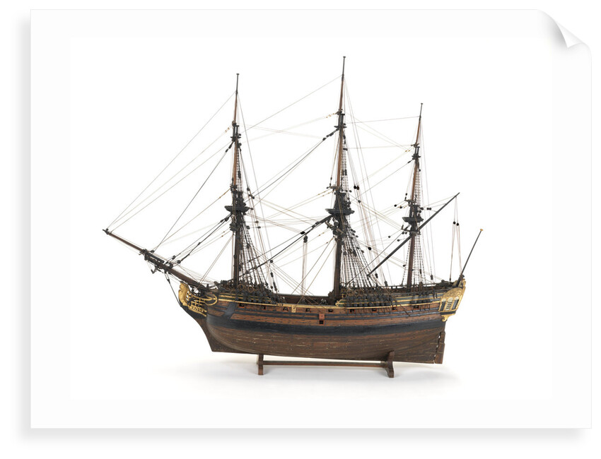 'Dolphijn', port broadside by unknown