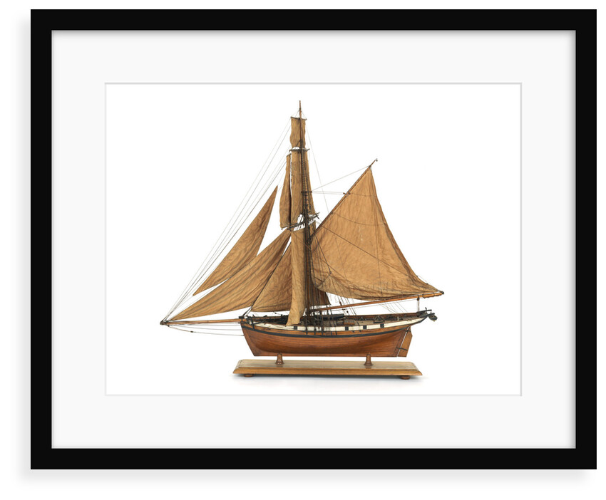 Warship (circa 1800) by unknown