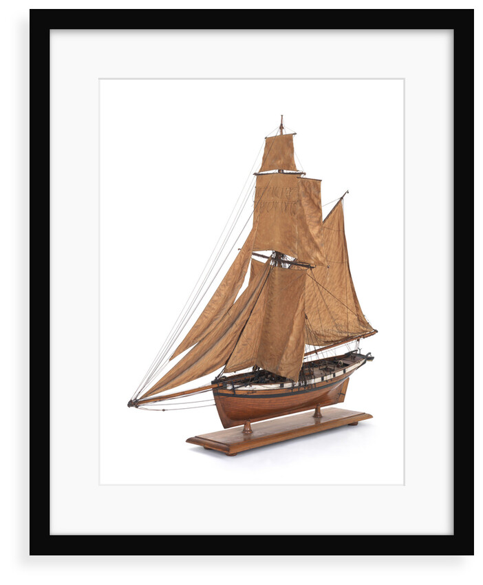 Warship (circa 1800) by unknown