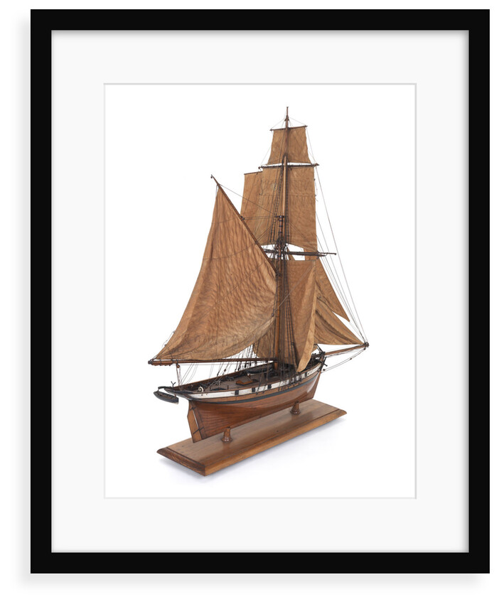 Warship (circa 1800) by unknown