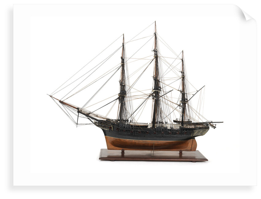'Nimrod', port broadside by John Crocker