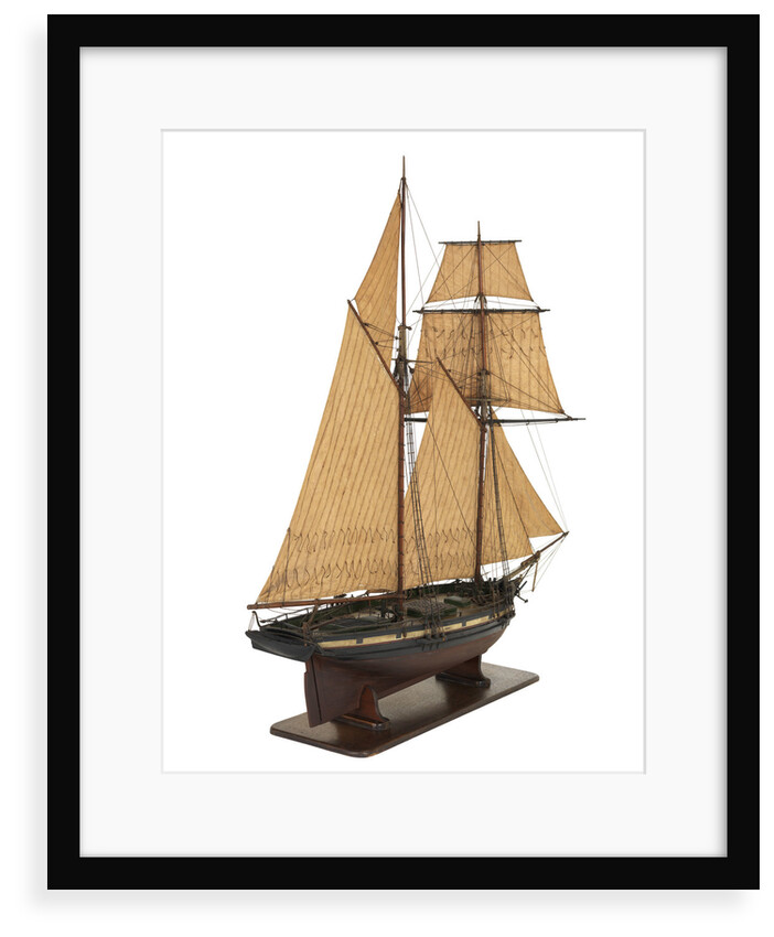 Yacht 'Flora', starboard stern quarter by unknown
