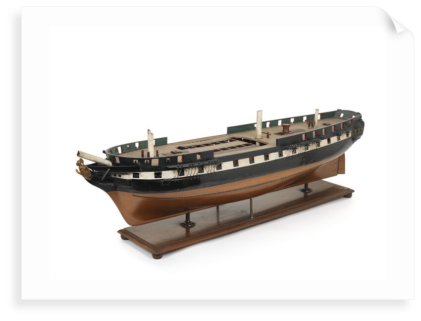 'Lacedaemonian', port 3/4 bow by David Harvey