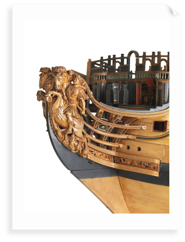 'Royal William', figurehead detail by unknown