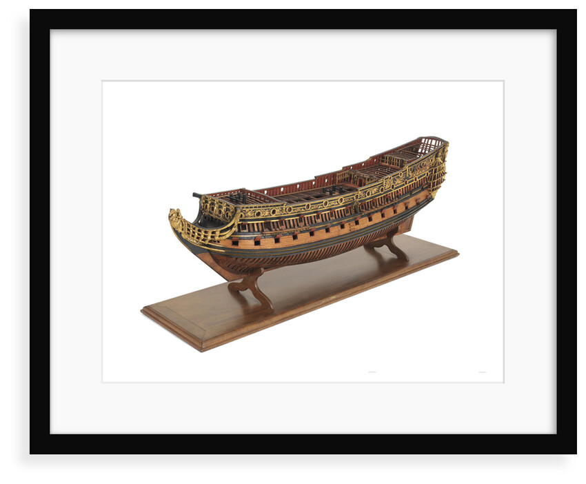 Navy Board, Skeleton model, ship of 90 to 94-guns by unknown
