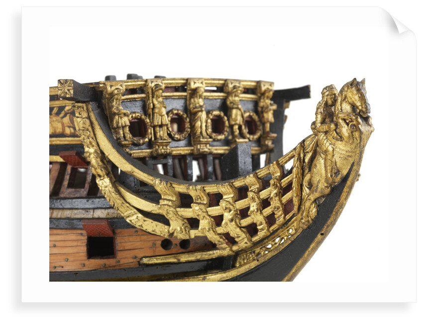 Navy Board, Skeleton model, ship of 90 to 94-guns by unknown
