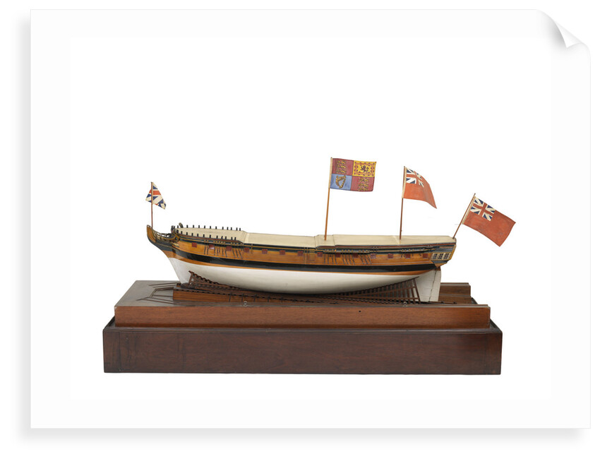 Model of 'Artois' (1794) Warship; Frigate; 38 Guns by unknown